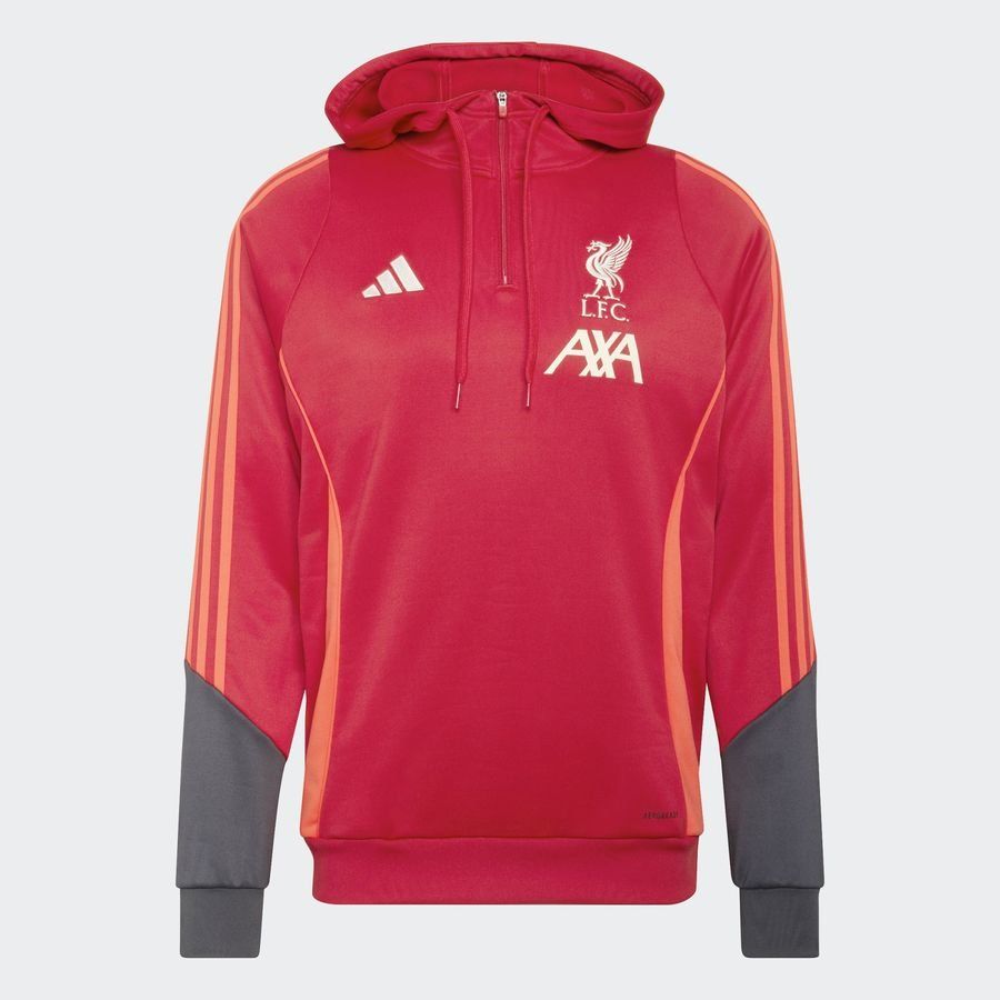 Liverpool Hoodie Tiro 25 - Strawberry Red - Men's-SoccerKits Hub | Buy Soccer Jerseys Online